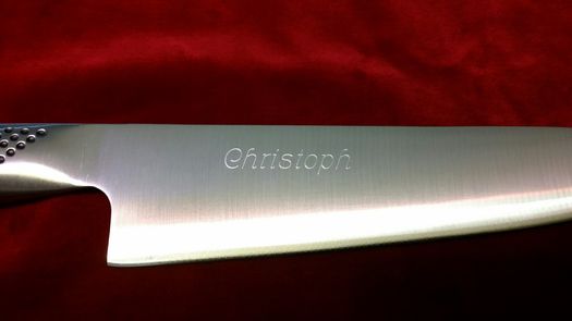 Messer mit Namensgravur